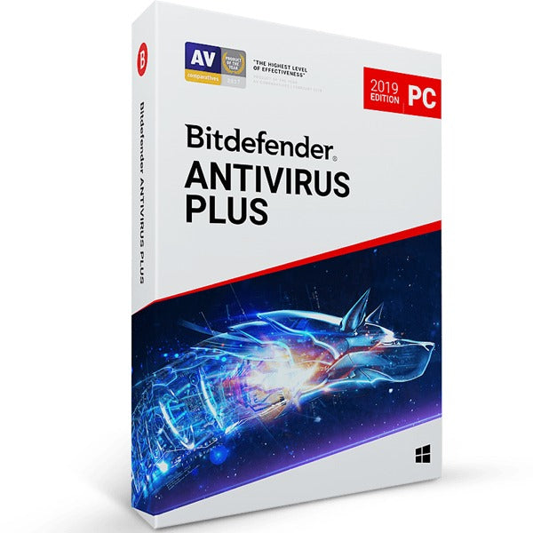 Bitdefender Antivirus Plus 1 PC / 1 Year (Worldwide Activation) 2020