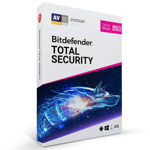 Bitdefender Total Security 1 Device / 3 Year (Worldwide Activation) 2019 - AntivirusSale.com