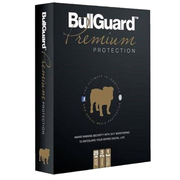 BullGuard Premium Protection + 25GB Backup 5 PC / 1 Year Unique Global Key - AntivirusSale.com